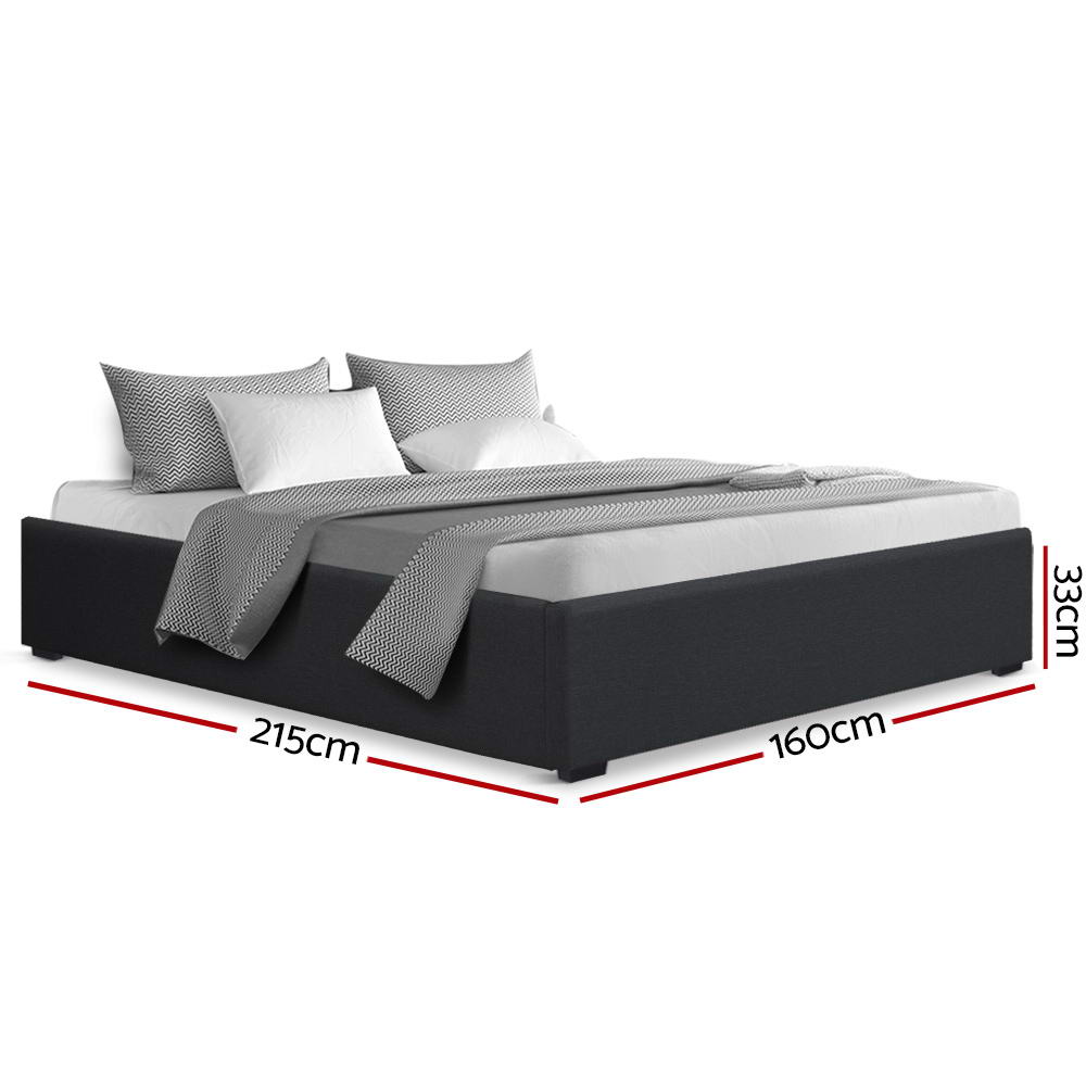 Cove Arched Bed Head – Grey – Queen