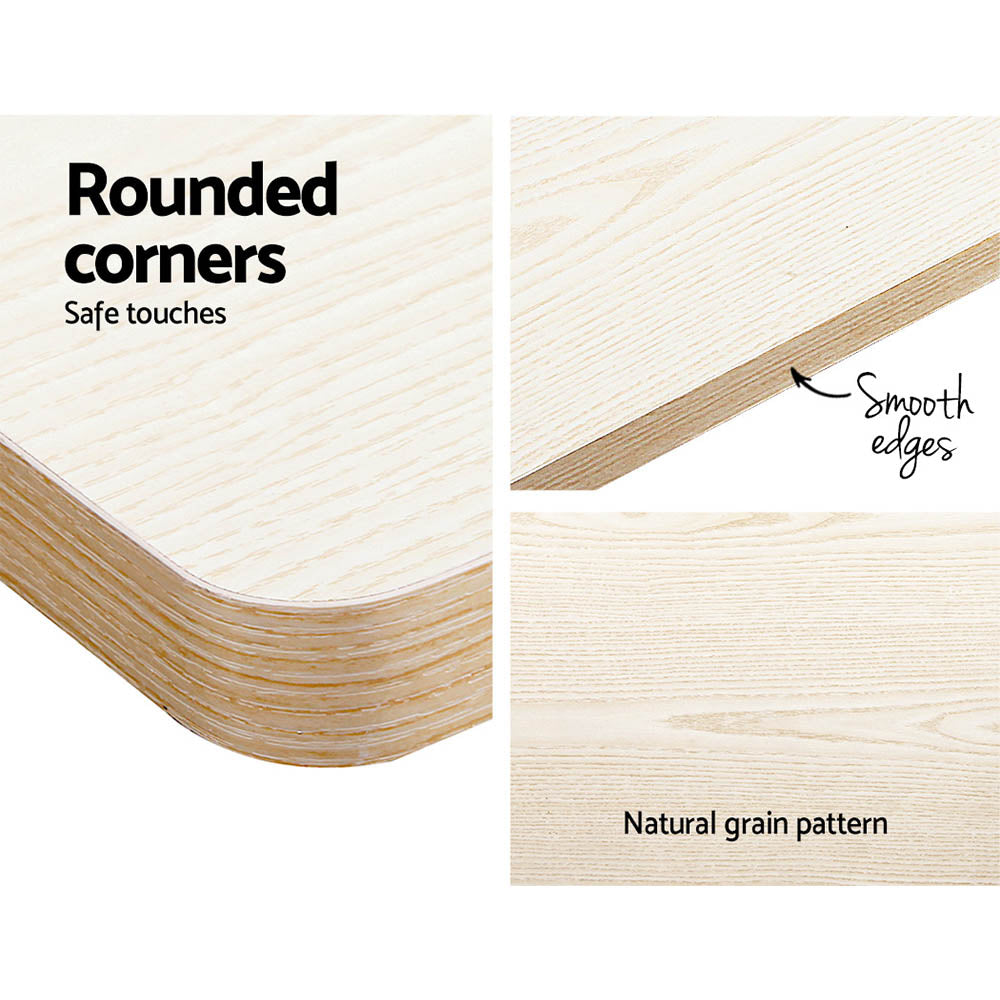 Kepler Electric Sit Stand Desk – White Oak – 120 cm
