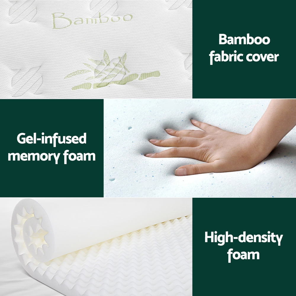 Breathe Gel Foam Mattress – Medium – King Single