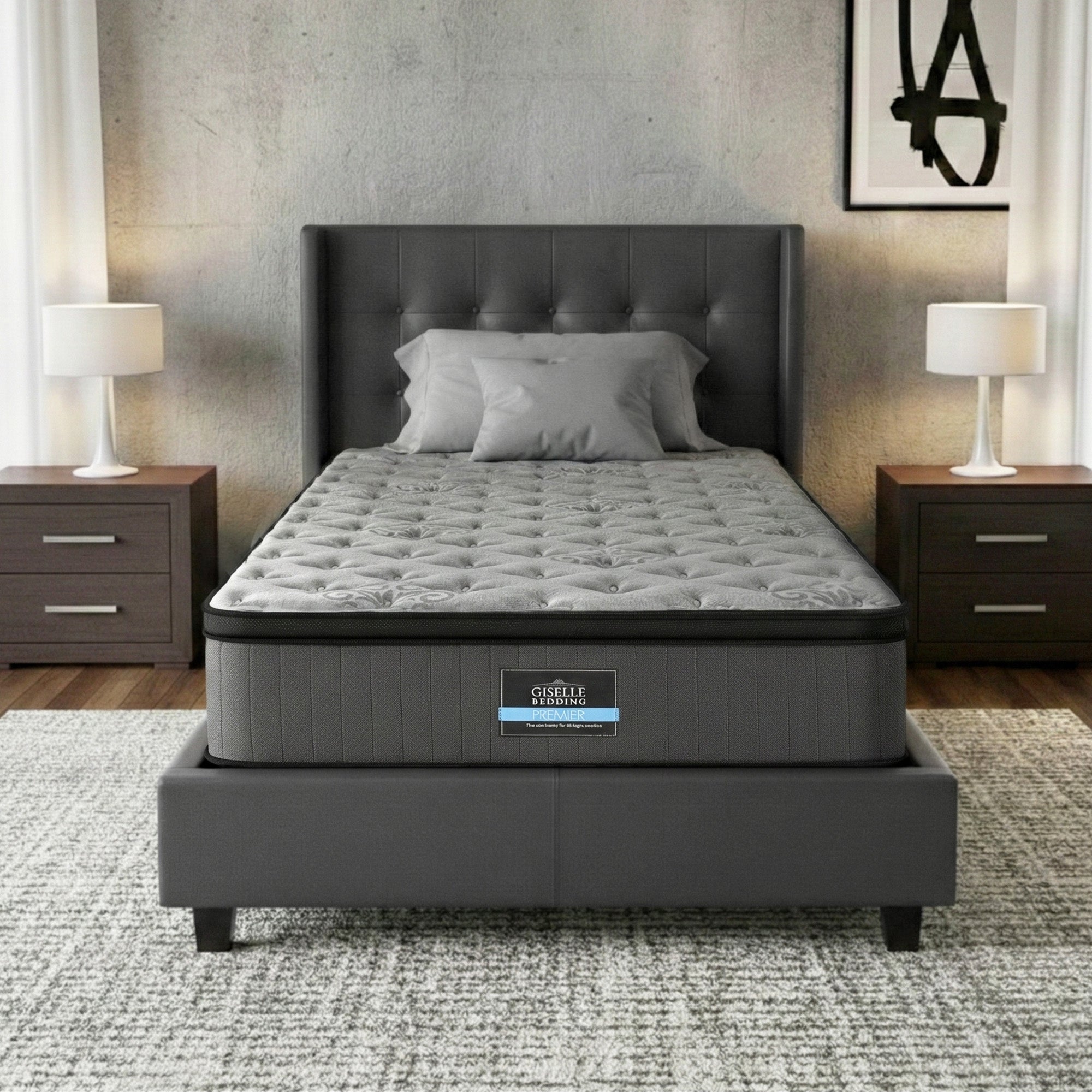VelvetRest Euro Top Mattress (Medium)
