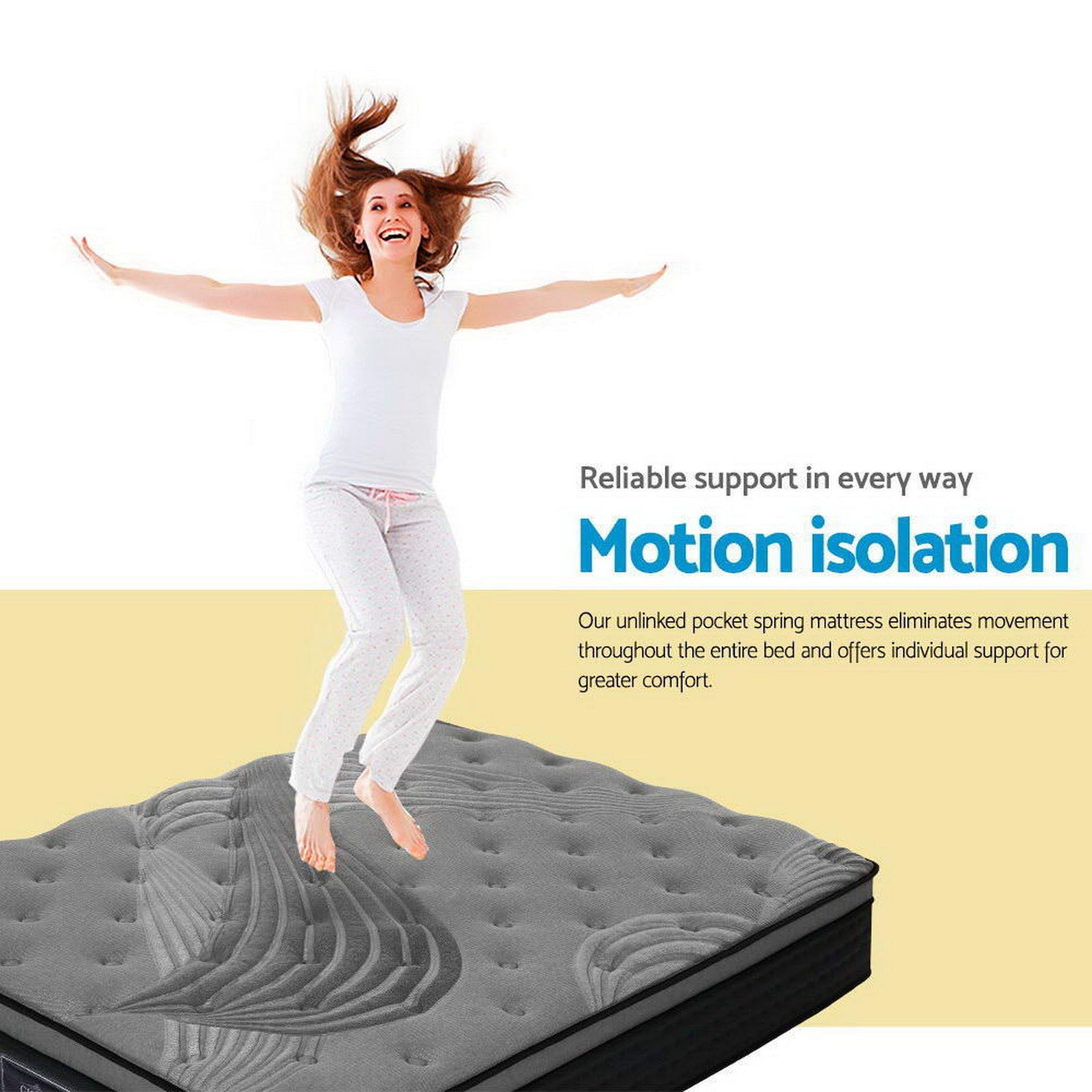 Restoria Euro Top Mattress – King Single – Medium