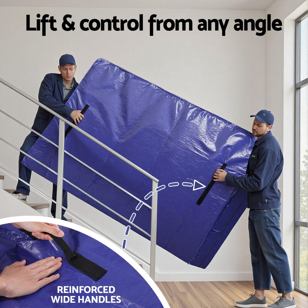 Atirss Mattress Storage Bag – Blue – King