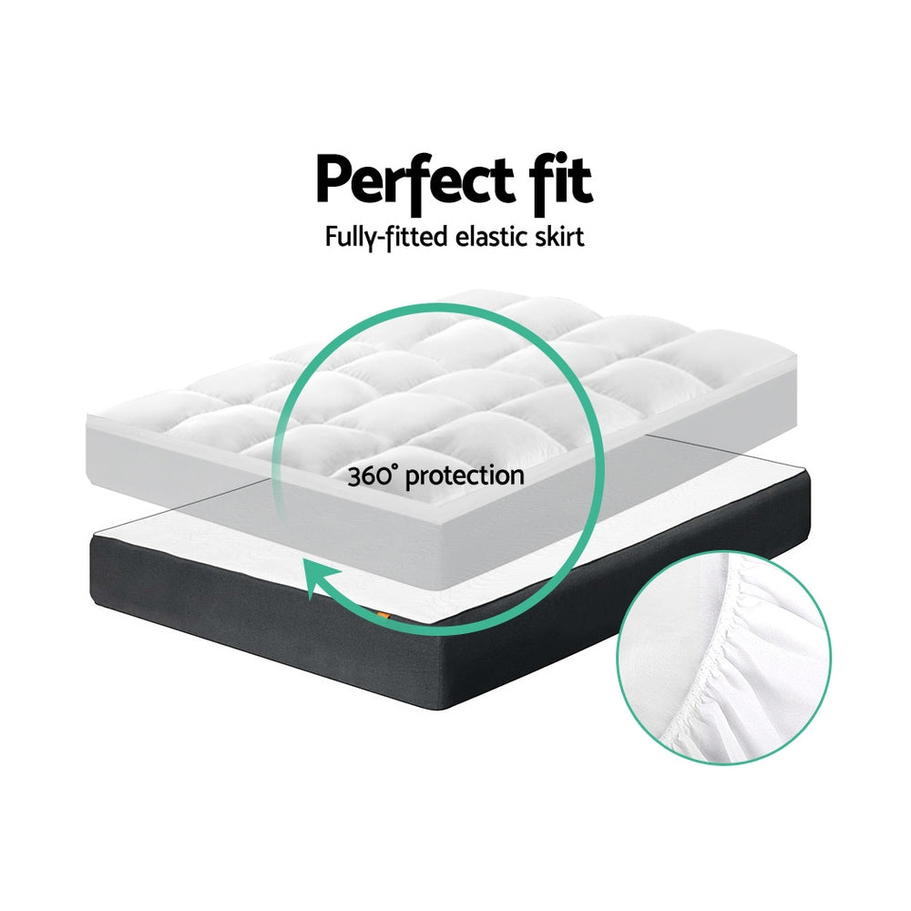 Celeste Soft Mattress – White – King Single