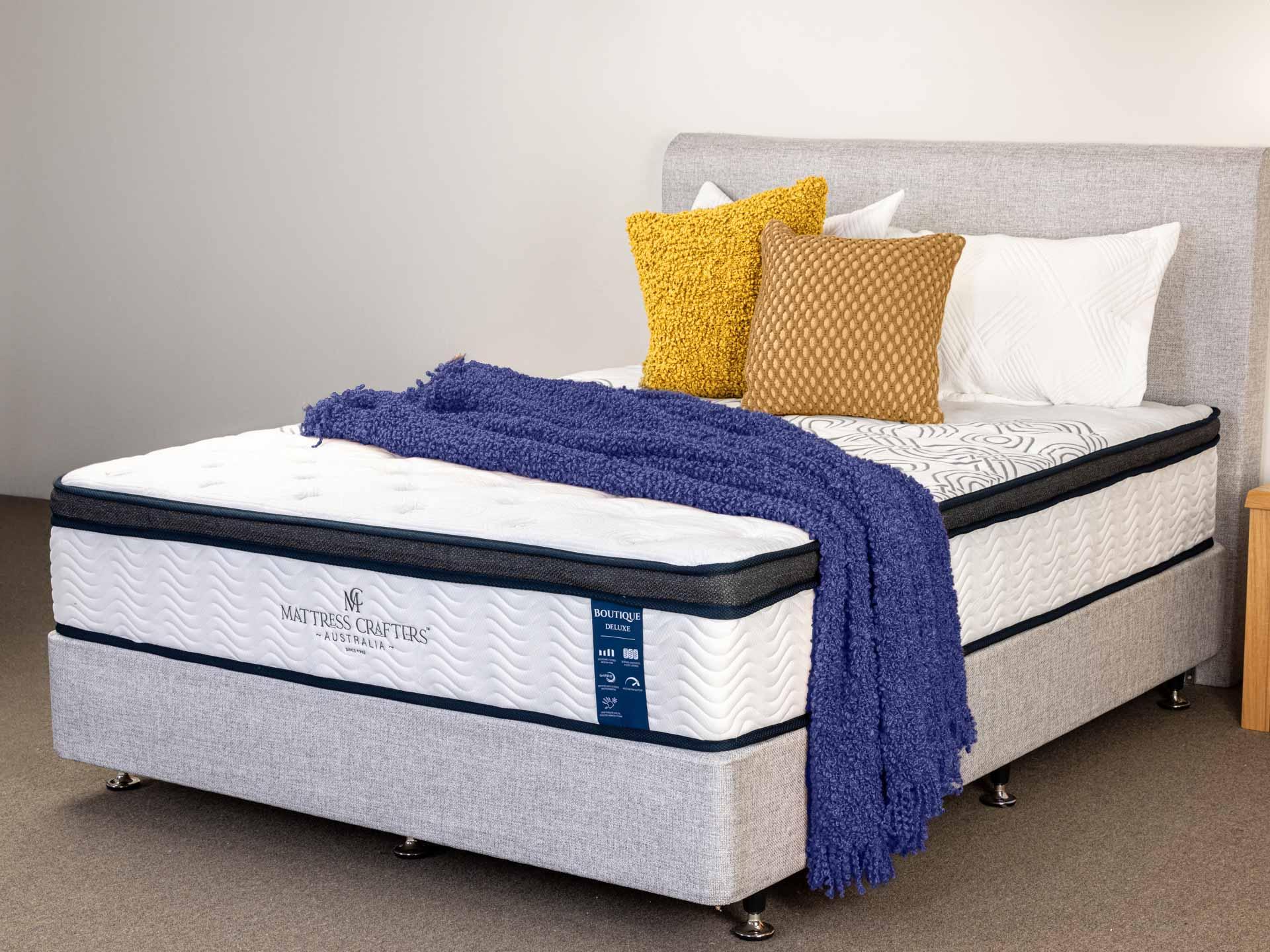 Cloudrest Euro Top Mattress – White – King Single