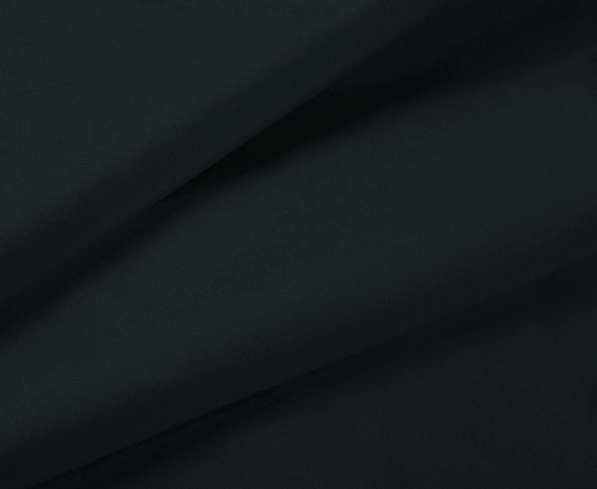 Cove 1000TC Ultra Soft Sheet Set – Black – Double