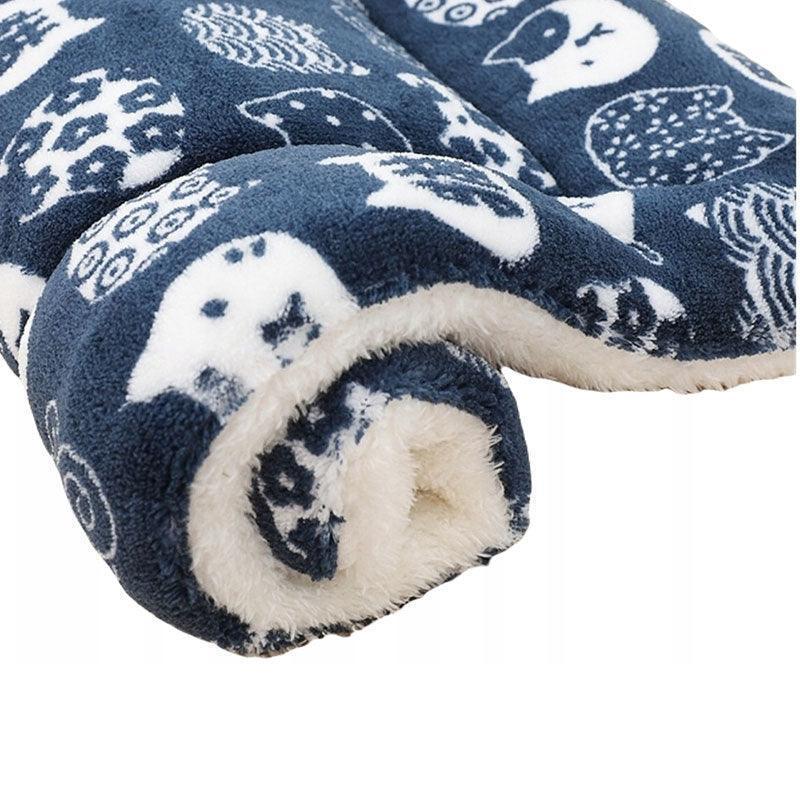Atlas Pet Cushion Bed – Blue – Small
