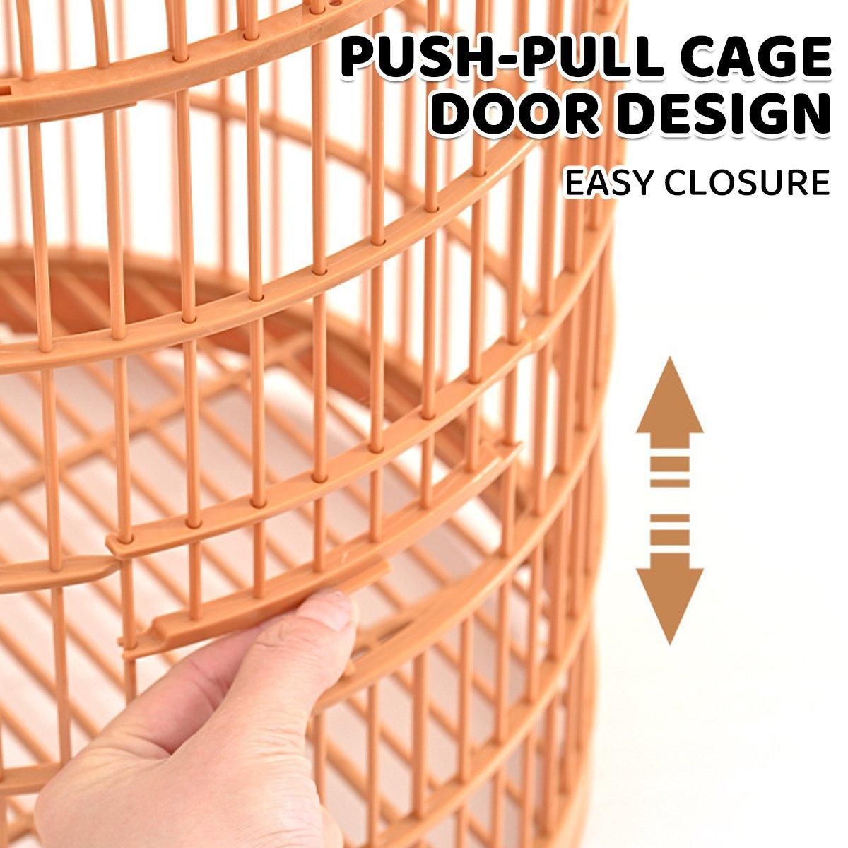 Palazzo Portable Round Bird Cage – Multi – Standard