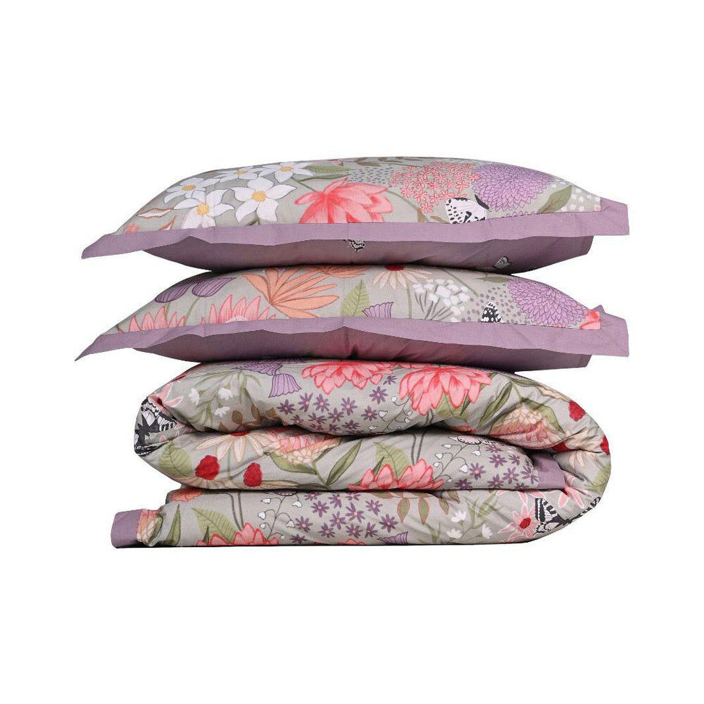 Nova Cloud Cotton Quilt Cover Set – Serena Multi – Queen