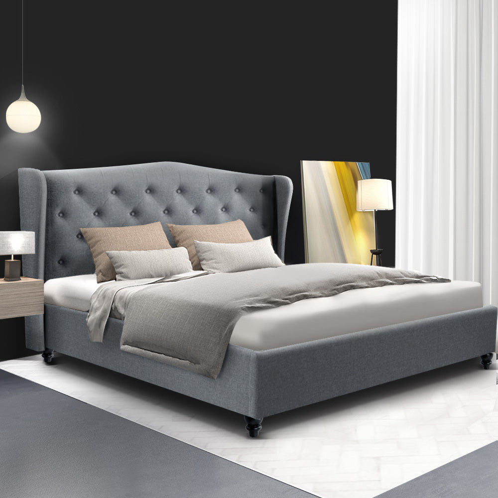Sutton Grey Bed Head Bed Heads
