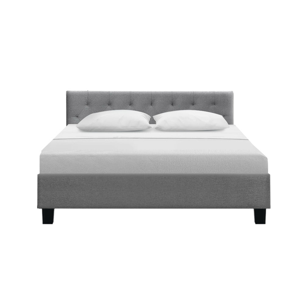 Finch Tufted Bed Head – Brown – Queen