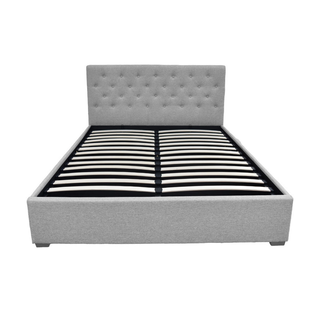 Briar Tufted Bed Head – Brown – Queen