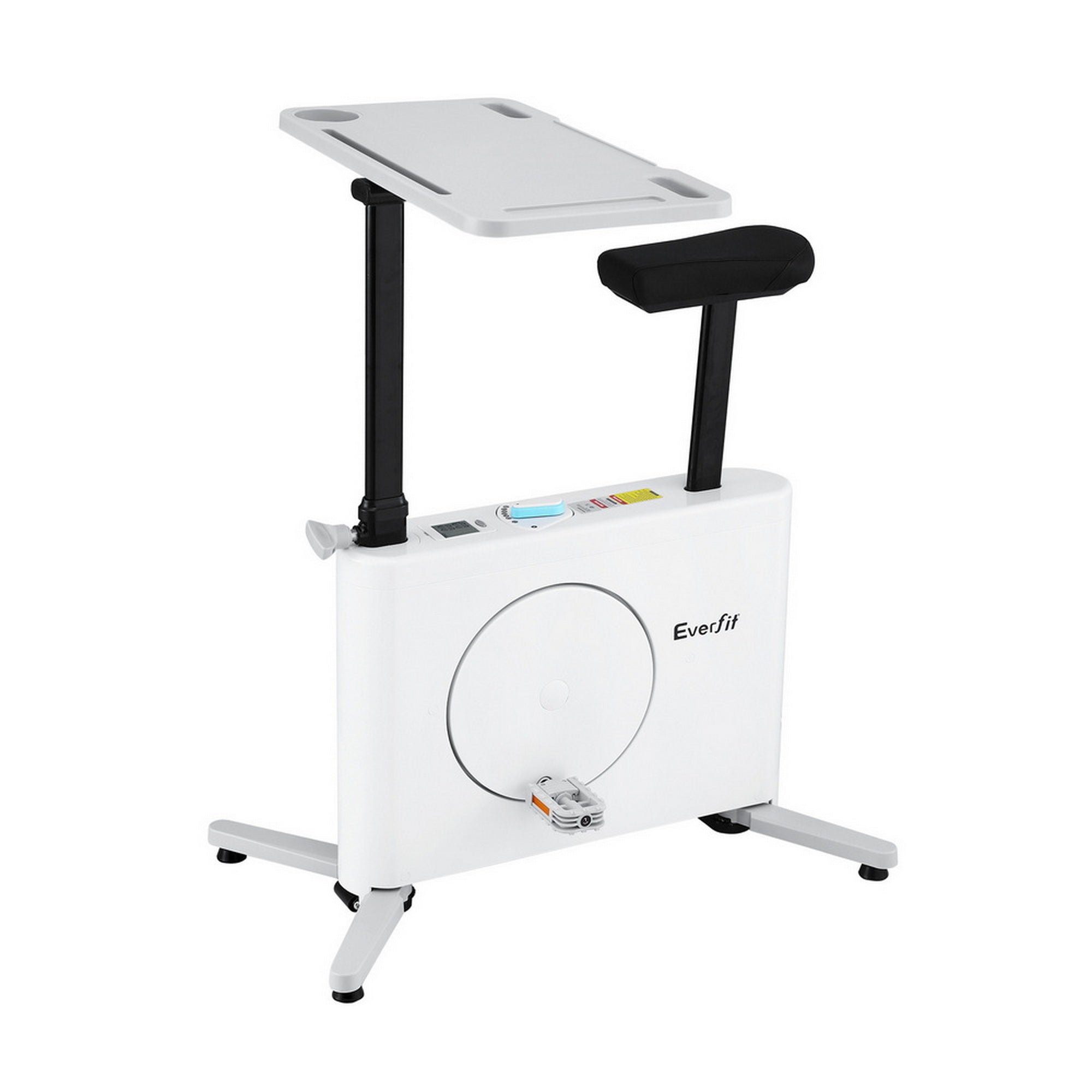 Exercise Bike Magnetic Desk Bike with Tabletop Fitness Home Workout Gym