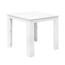 Coffee Side Table Wooden Desk Outdoor Furniture Camping Garden White