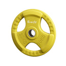 Weight Plates Olympic 20kg Dumbbell Barbell Plate Weight Lifting Home Gym Yellow