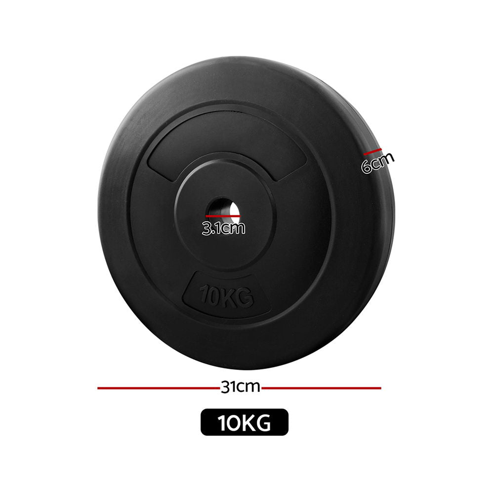 Arlo Weight Plates – Black – 40kg Set