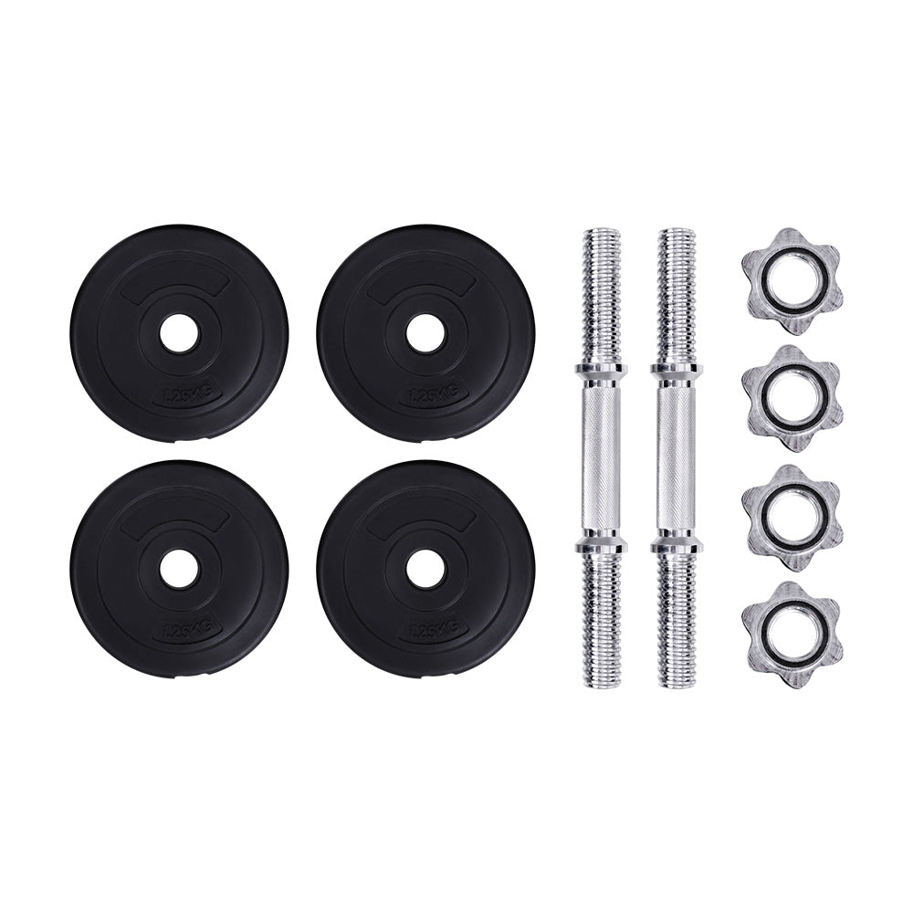 Titan Dumbbell Set – Black – 10 kg