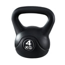 Arlo 4kg Kettlebell Set Weight Lifting Bench Dumbbells Kettle Bell Gym Home