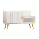 Shoe Rack Cabinet Bench 6 Pairs White