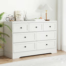 Arlo 7 Chest of Drawers Dresser Table White