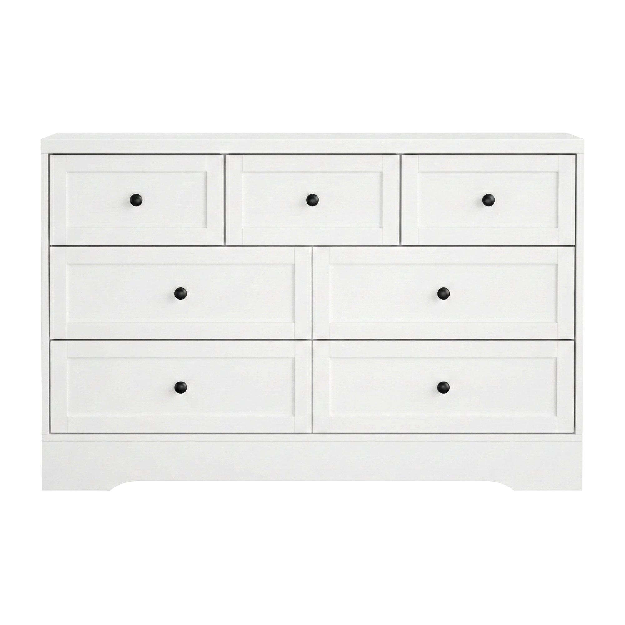 Arlo Chest of Drawers – White – 110 cm