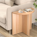 Coffee Table Semi - circle 48CM Pine Elva
