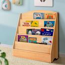 Atlas 5 Tiers Kids Bookshelf Magazine Shelf Organiser Bookcase Display Rack