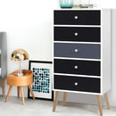Atlas 5 Chest of Drawers - BONDS White