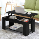 Coffee Table Lift - top Coffee Table Black