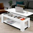 Coffee Table Lift - top Coffee Table White