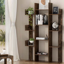 Tree Shaped Bookshelf ROMI Walnut