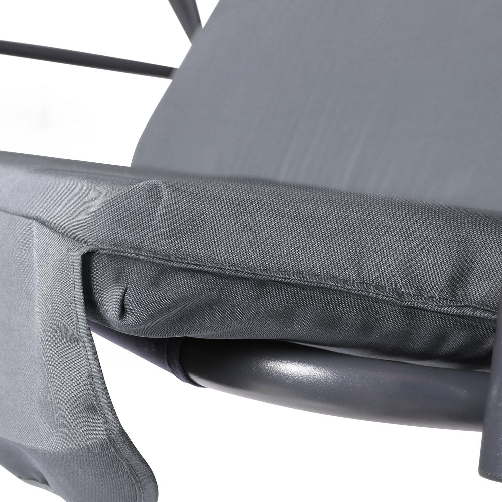 Majka Outdoor Swing Chair – Grey – 3 Seater