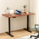 Standing Desk Motorised Dual Motor Rustic Brwon 140CM