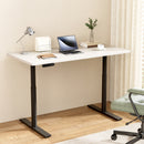 Standing Desk Motorised Electric Dual Motor White 140CM