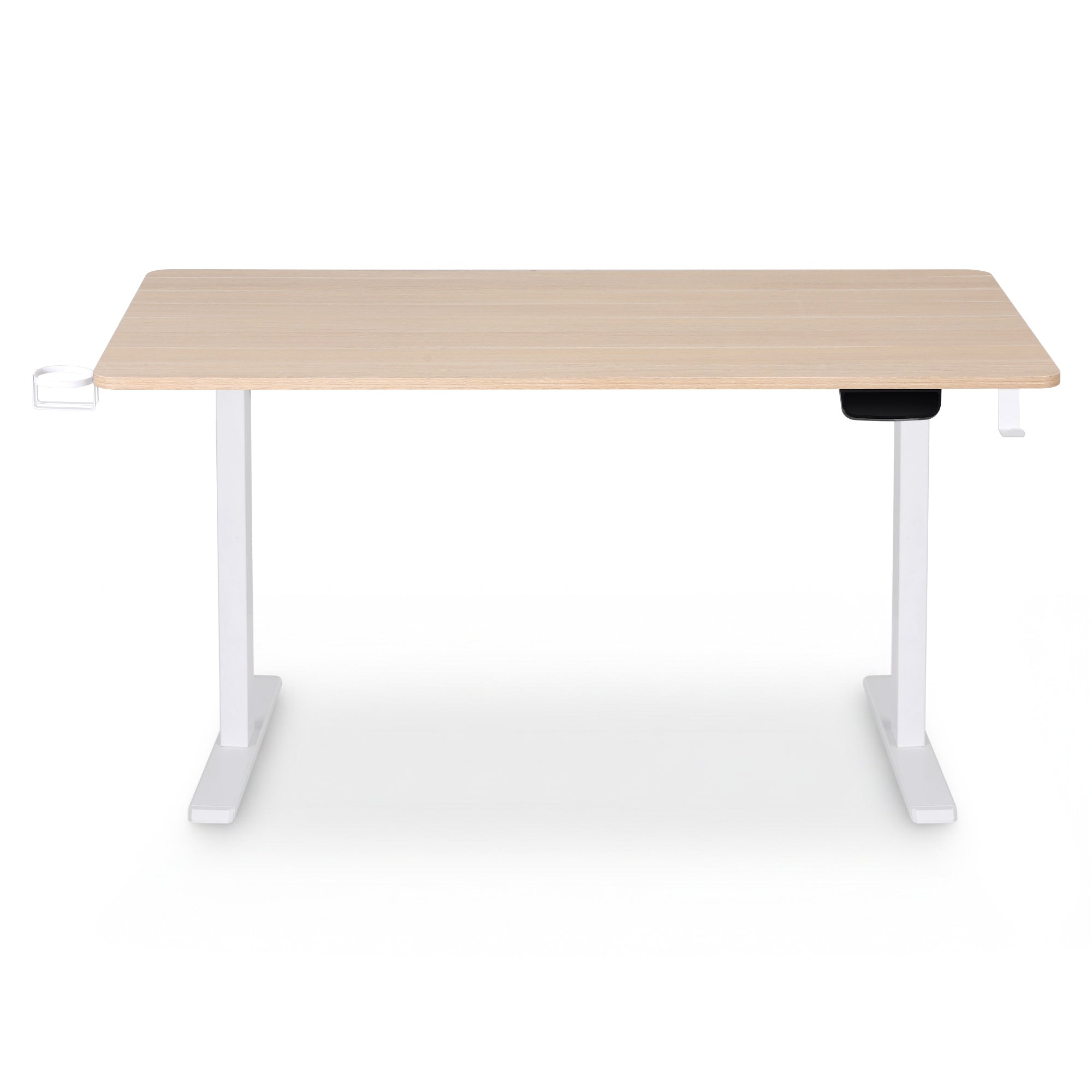 Alderon Electric Sit Stand Desk – Oak – 140 cm