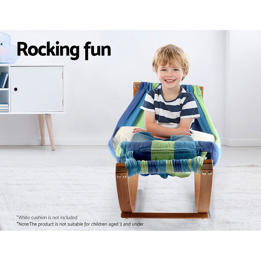 Marston Kids Timber Hammock – Blue – Kids Size