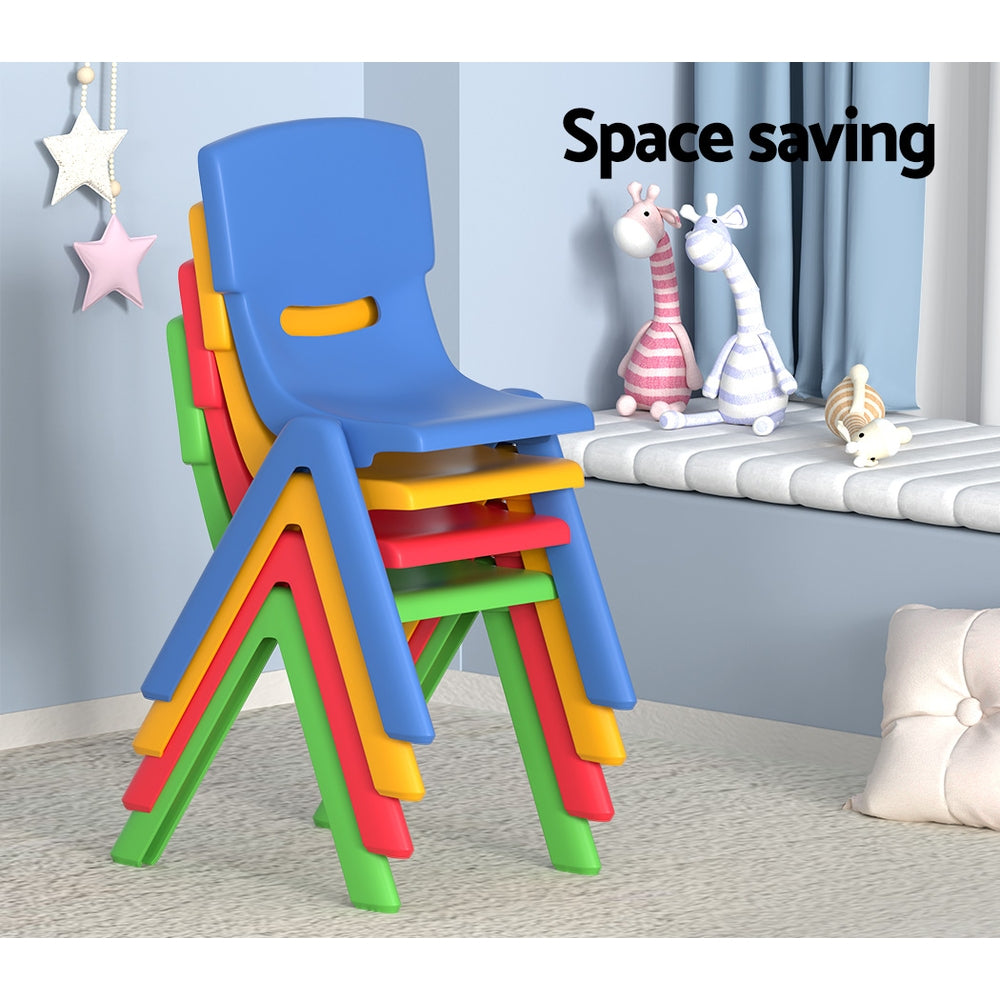 Meridian Kids Table and Chair Set – Blue – Set of 9