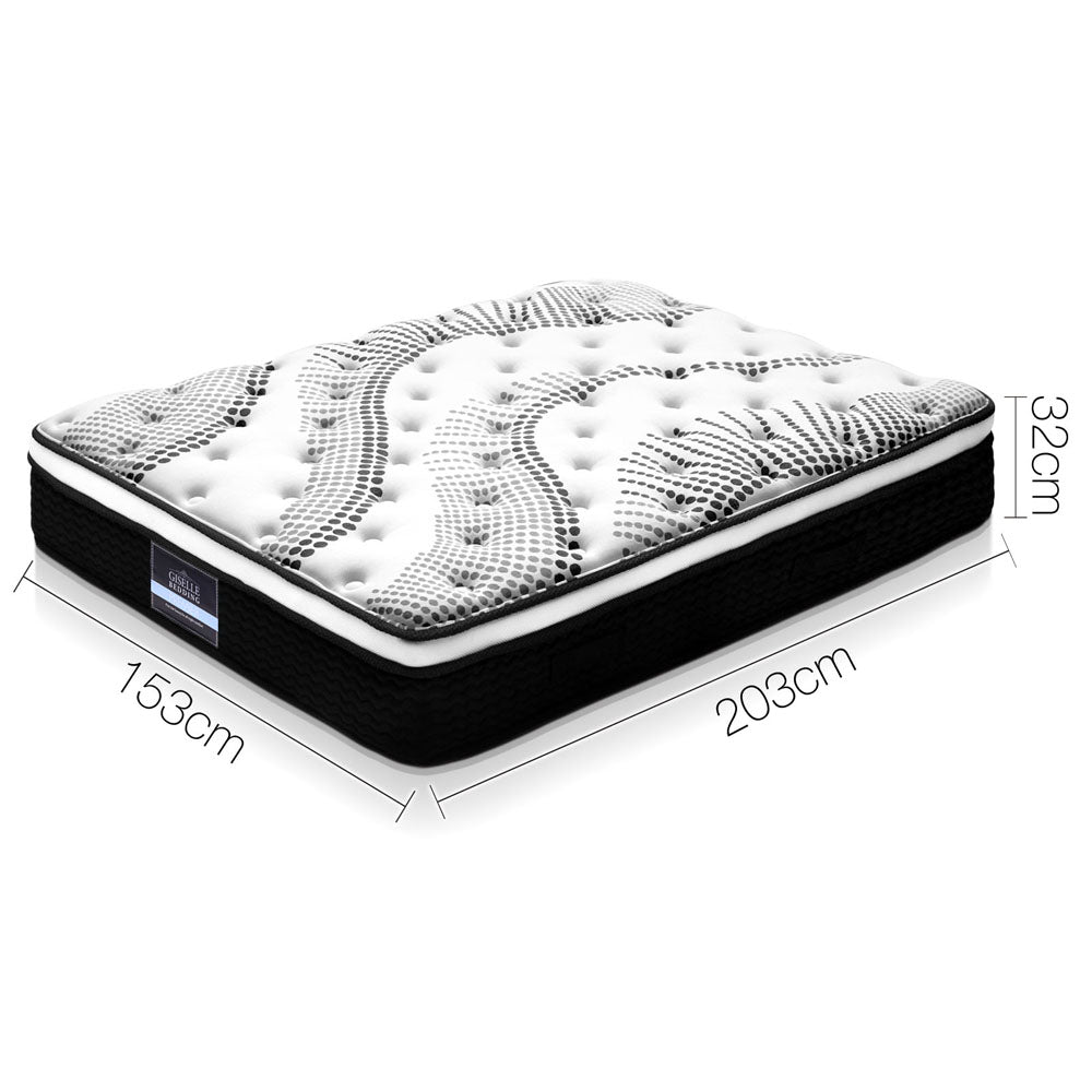 Alderon Euro Top Mattress – White – Queen