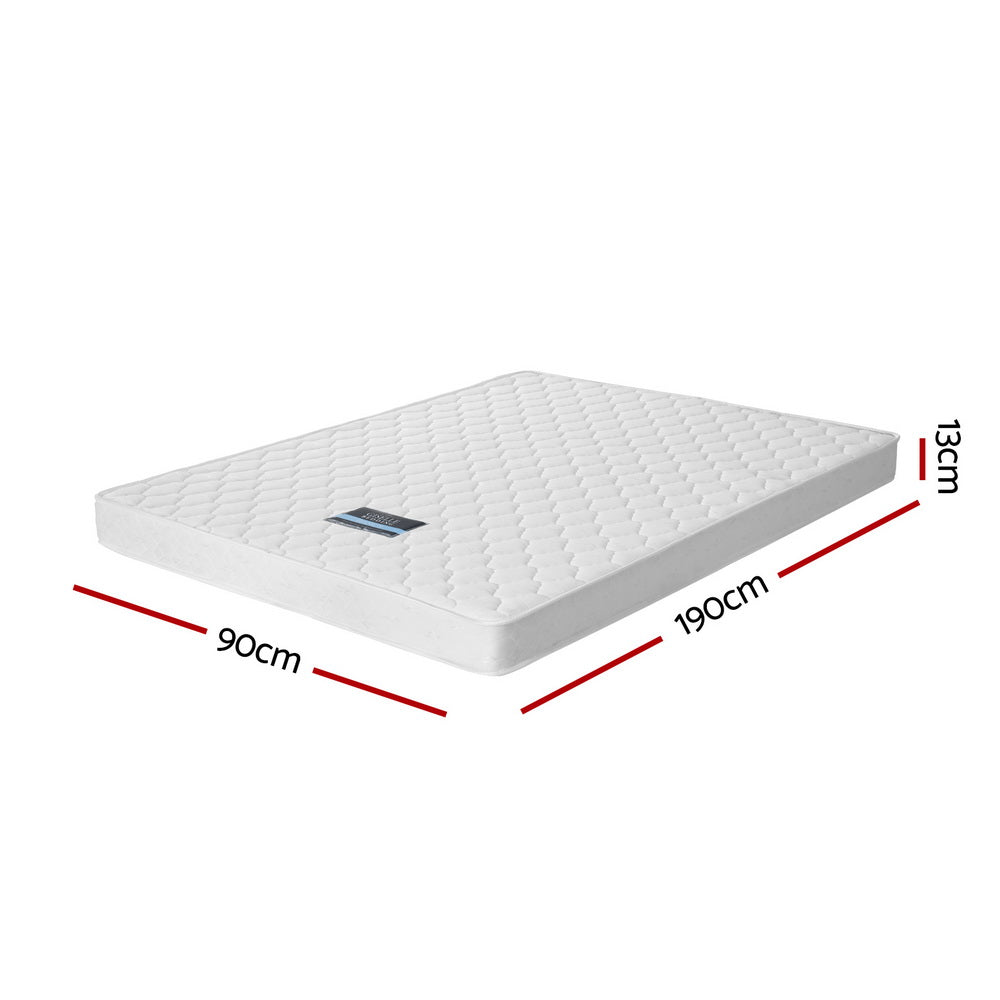 Restoria Pocket Spring Mattress – White – Single