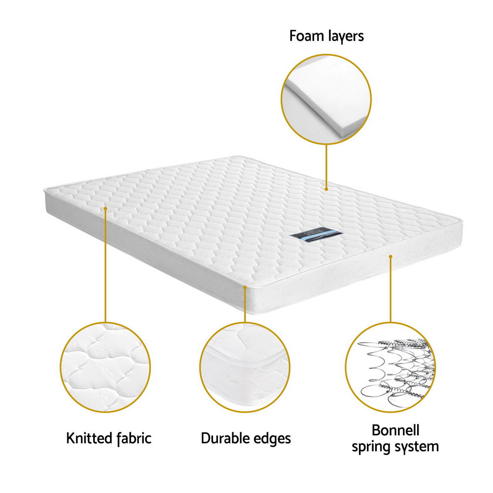 Restoria Pocket Spring Mattress – White – Single