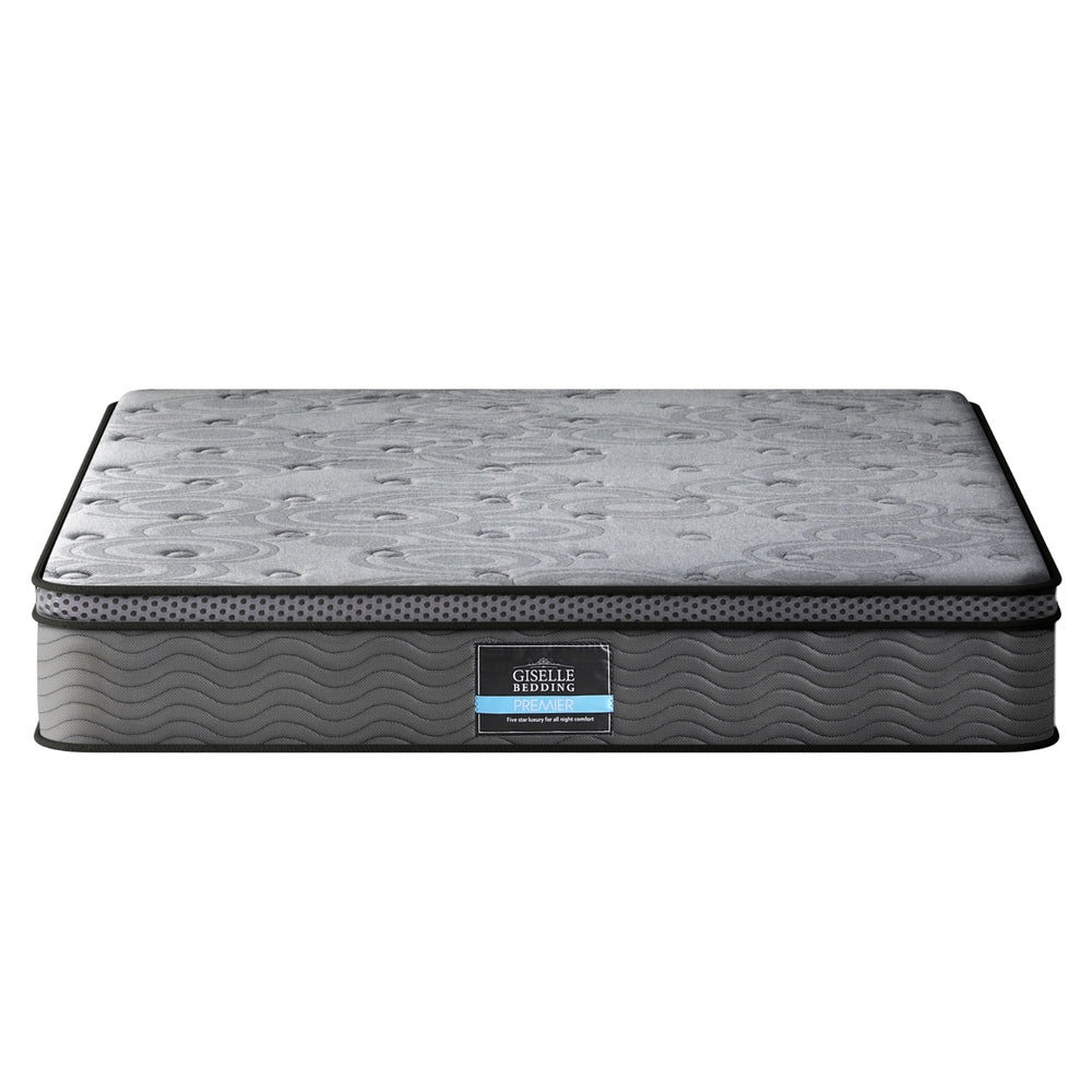 Reverie Euro Top Plush Mattress – Grey – Queen