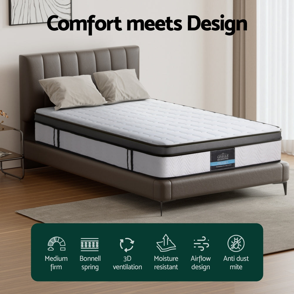 Breathe Gel Foam Mattress – Medium – King Single