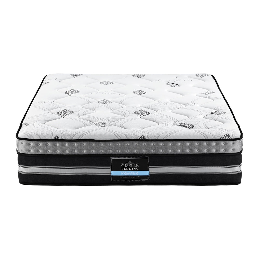 Galaxy Pocket Spring Mattress – White – King