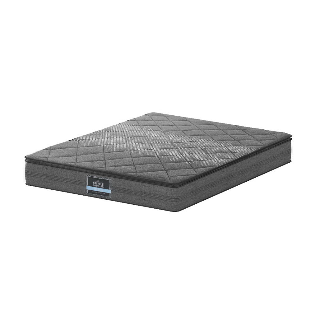Nara Pillow Top Mattress – White – King Single