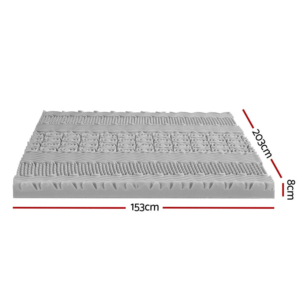 Calmcore Memory Foam Mattress – Grey – Queen
