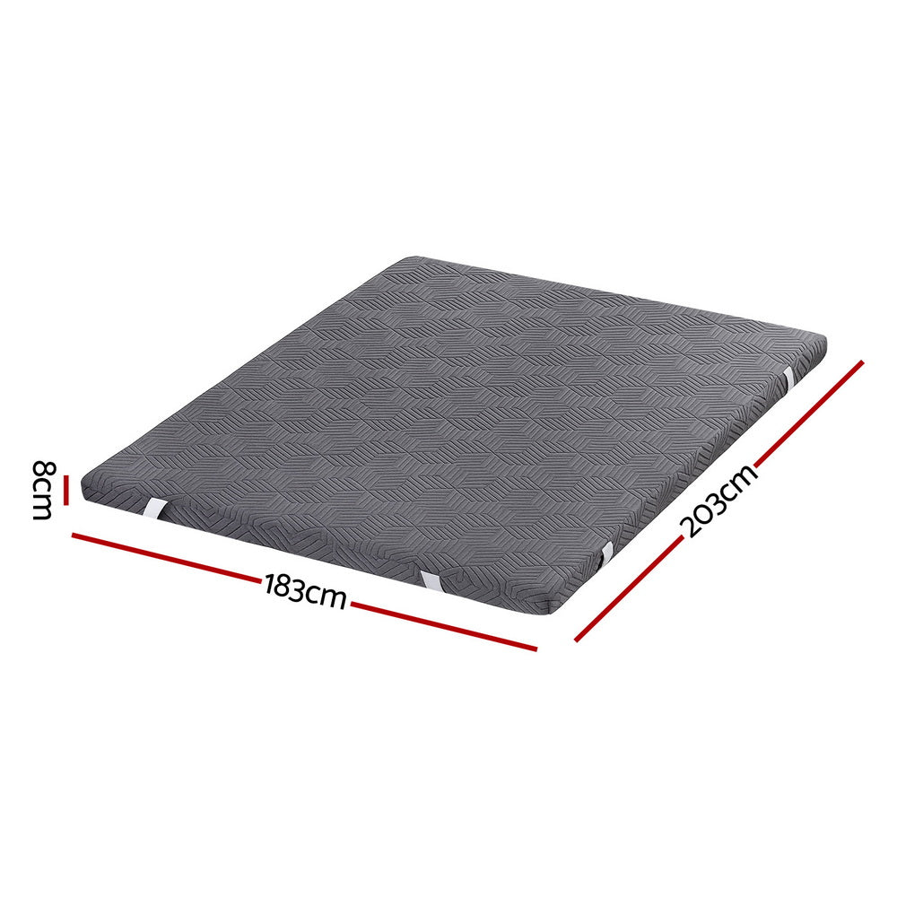 Aldrin Gel Foam Mattress – White – King