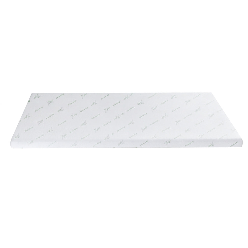 Veron Gel Foam Mattress Topper – White – Double