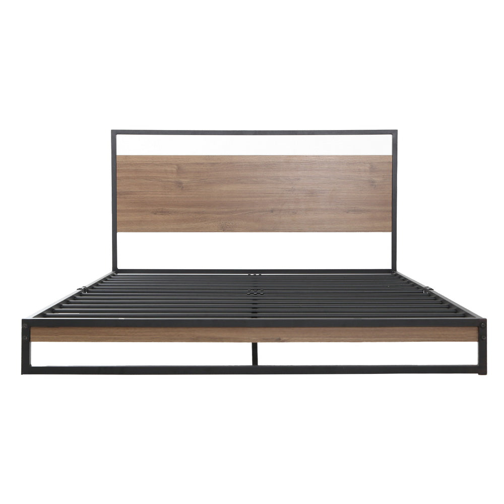 Dane Metal Bed Frame – Black – Queen