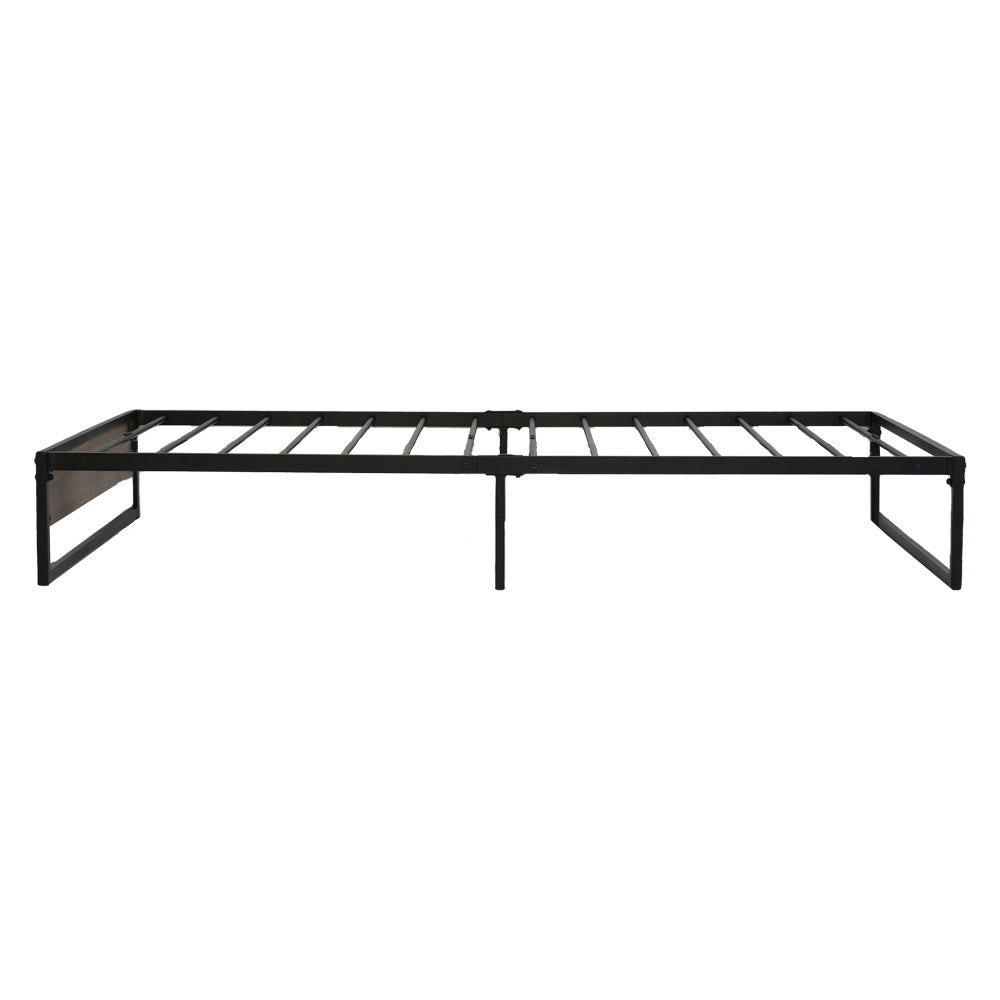 Oslo Metal Bed Frame – Black – Single