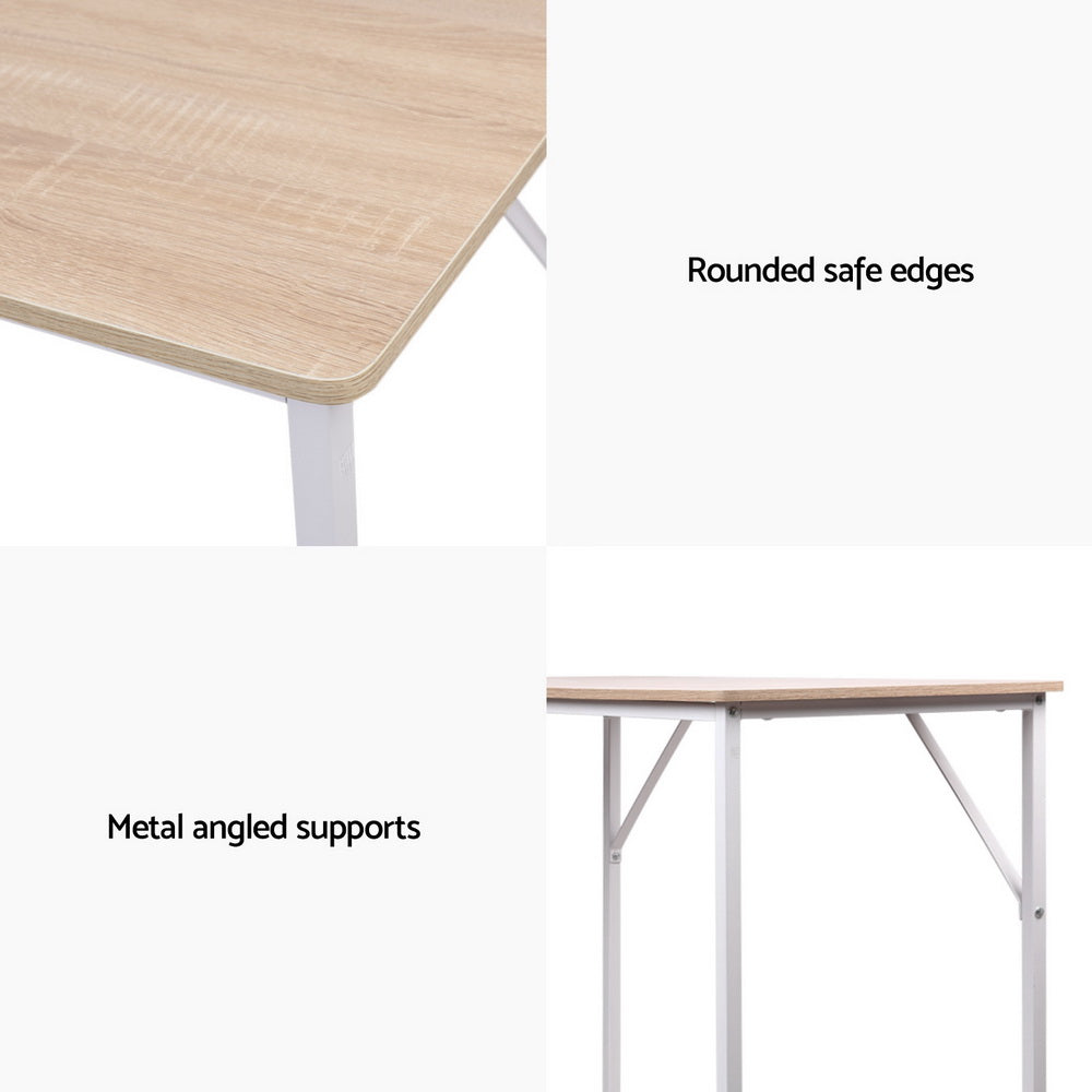 Sund Computer Desk – Brown / Wood – 100cm