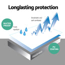 Bamboo Waterproof Mattress Protector - Double